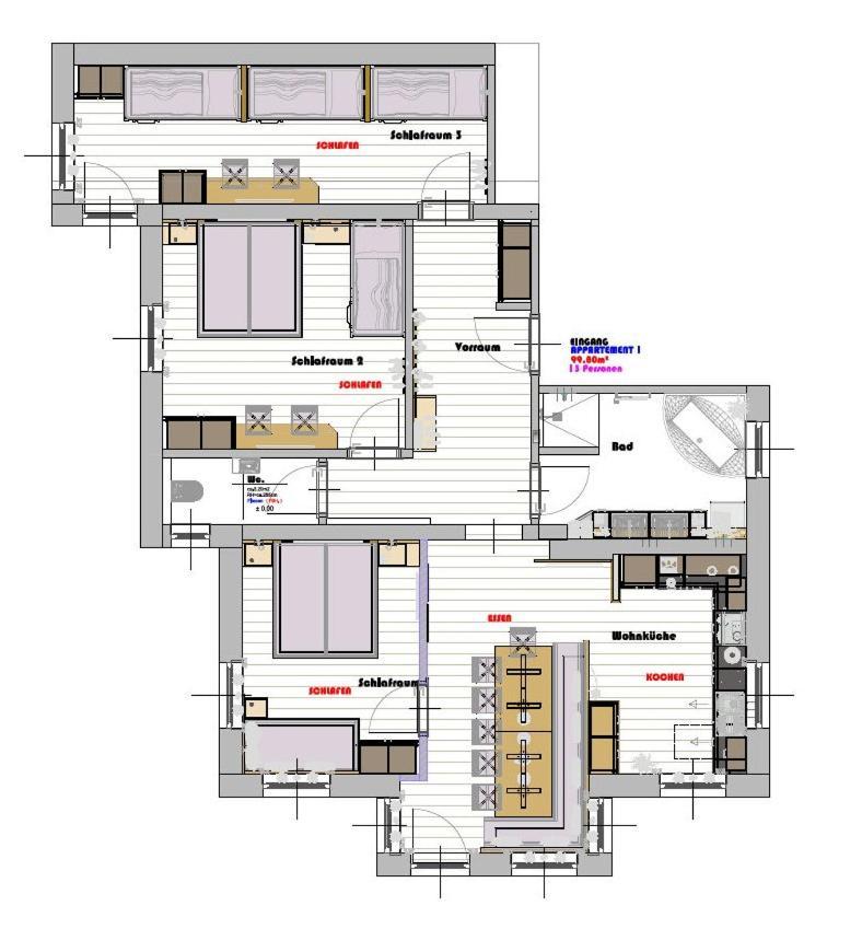 سانكت يوهان ايم بونغ Chalet & Apartment Berger المظهر الخارجي الصورة